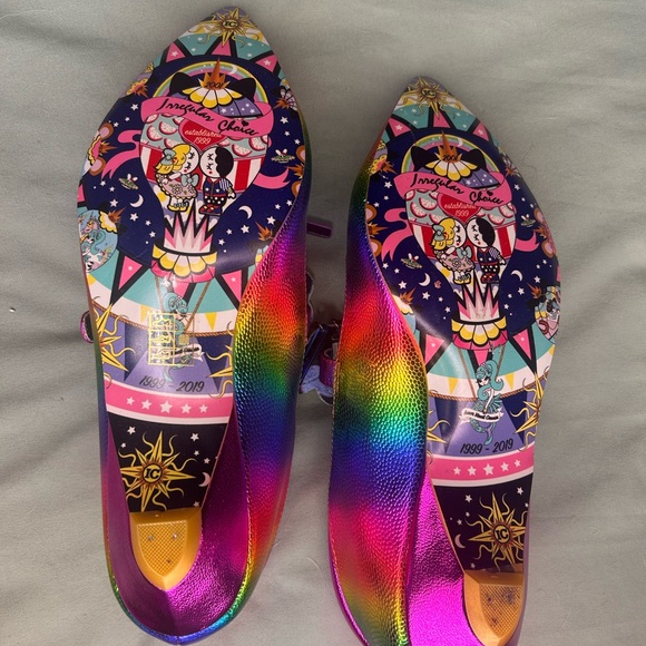 Irregular Choice Rain or Shine Over the Rainbow Flats - Picture 5 of 6